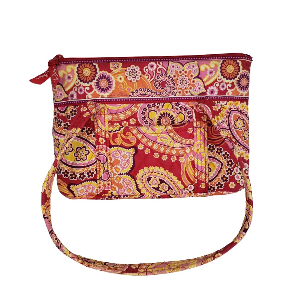 VERA BRADLEY Purse Handbag Retired Pattern Raspberry Fizz Spring 2008